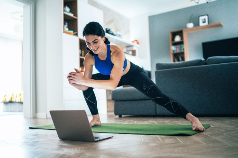 online pilates class